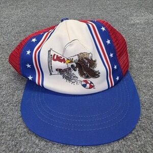 Vintage Team USA Basketball Cap Snapback One Size Adjustable*